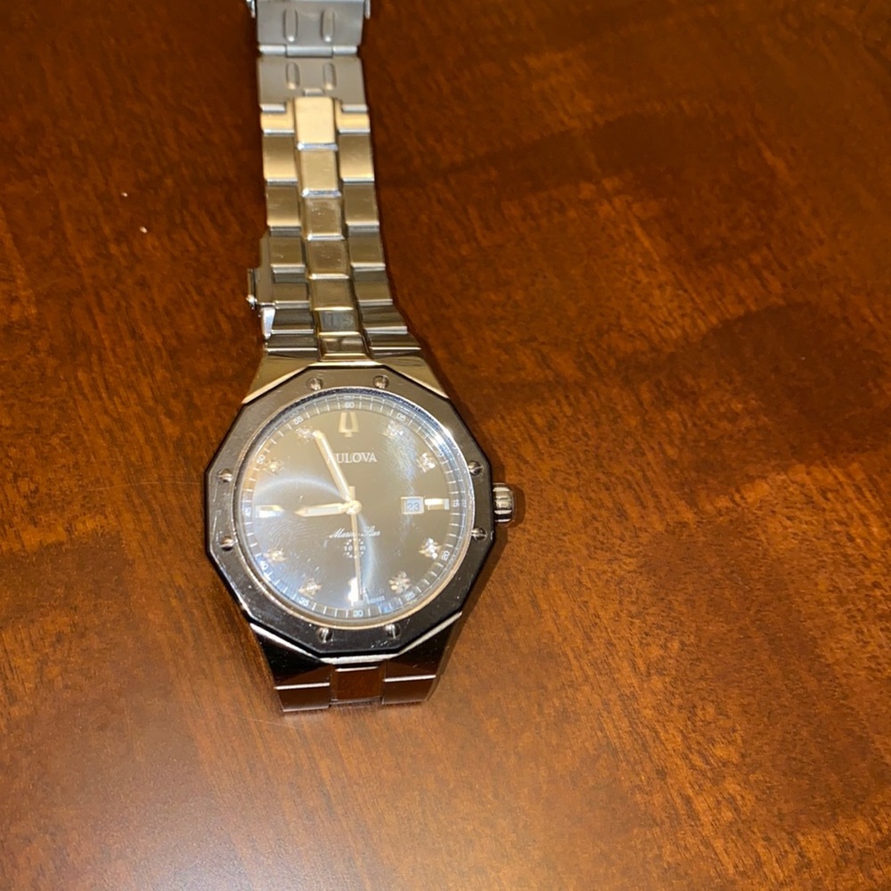 Bulova Marine Star Diamond watch